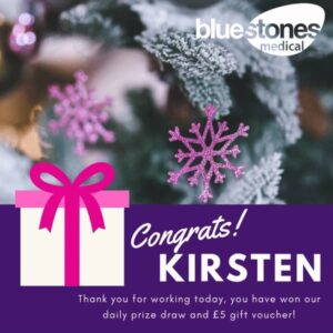 Congratulations to Kirsten