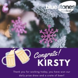 Congratulations to Kirsty