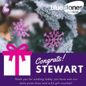 Congratulations to Stewart
